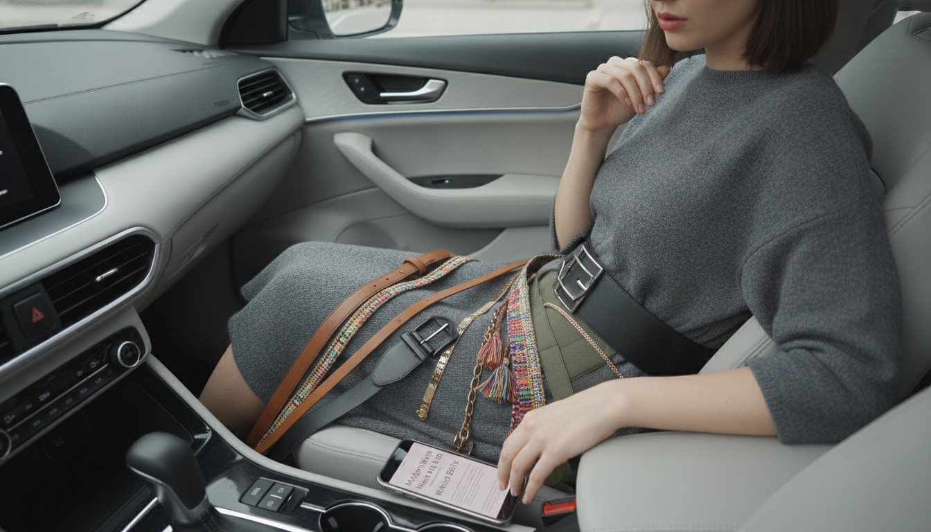 Are Waist Belts Out of Fashion? Modern Ways to Wear Them