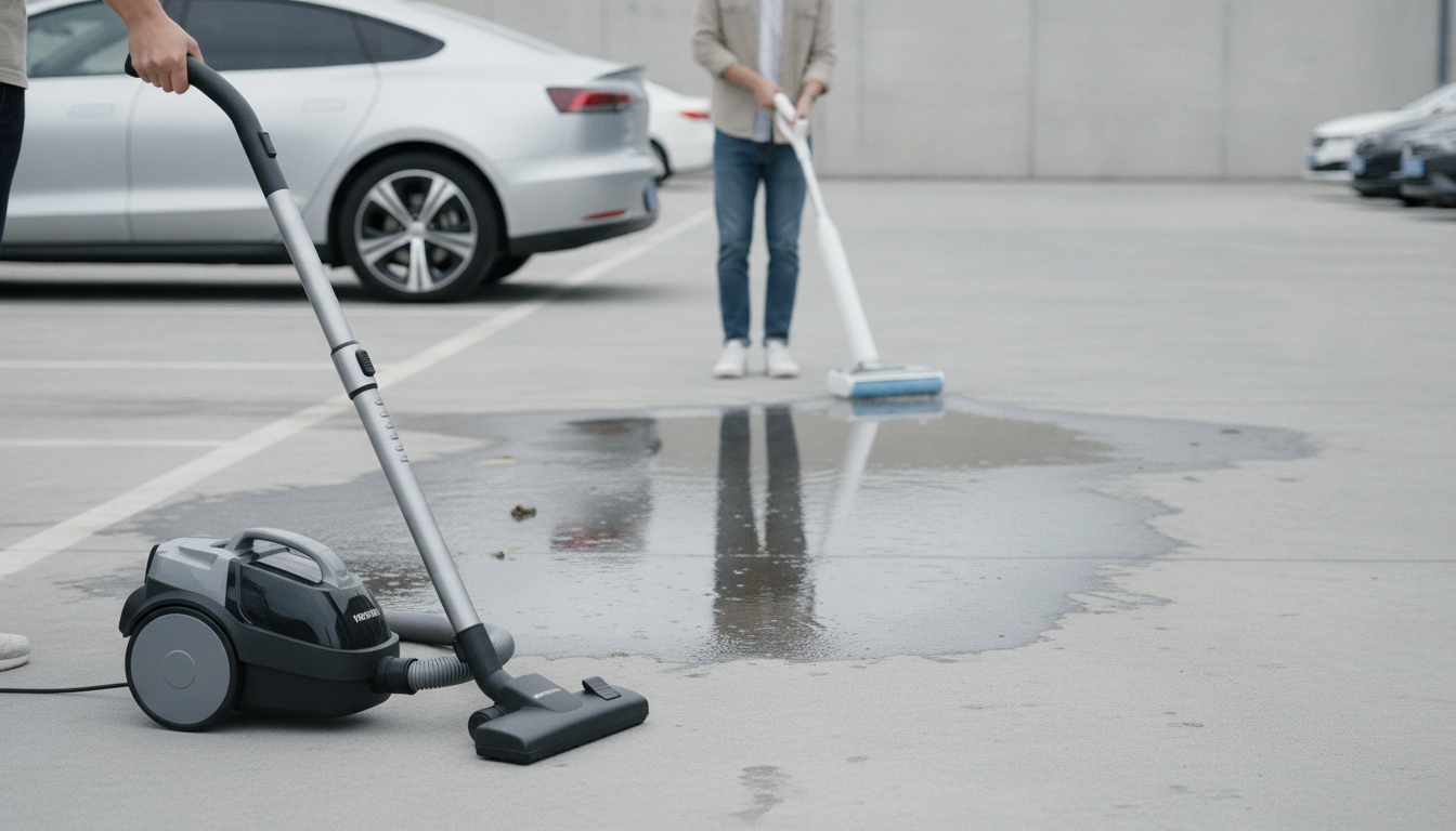 Regular Vacuum vs Wet Vac: Why Water Pickup Is Risky