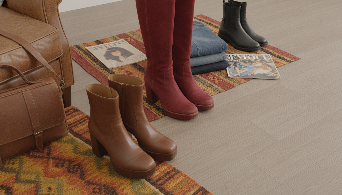 1970s Boots: Popular Styles, How They Were Worn