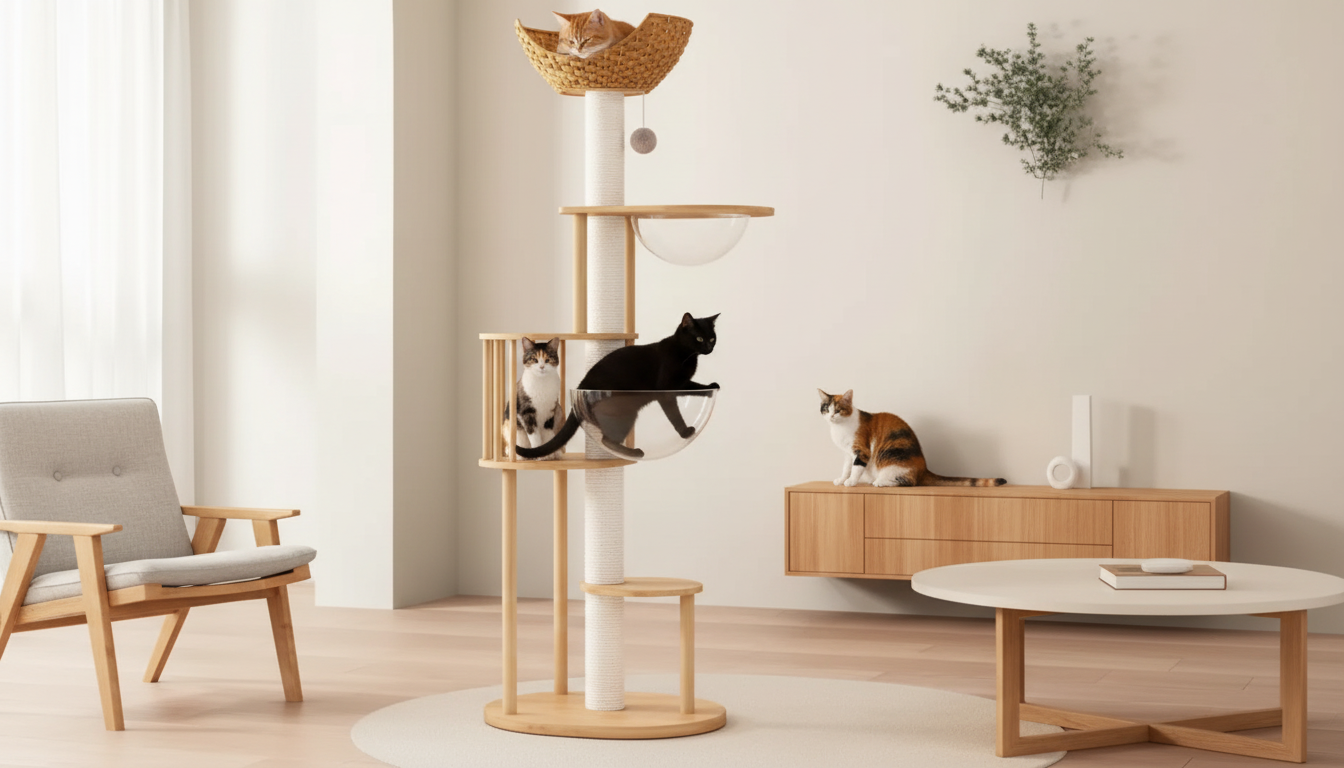 Siberian Cats and Cat Trees: Do They Really Like Them?
