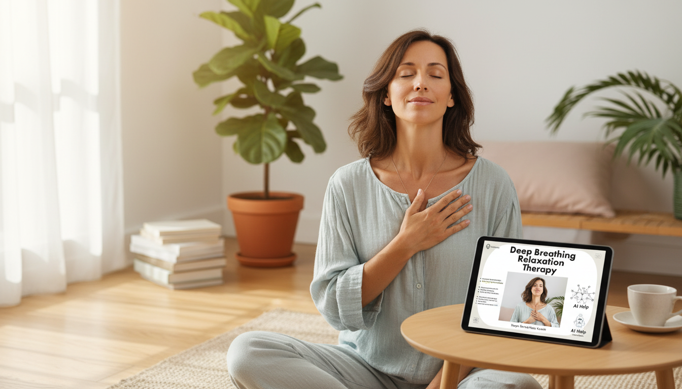 Deep Breathing Therapy: 7-Day Stress Reset + AI Help