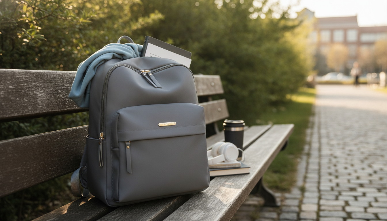 Waterproof Nylon Backpack: Large, Comfy for Travel & School