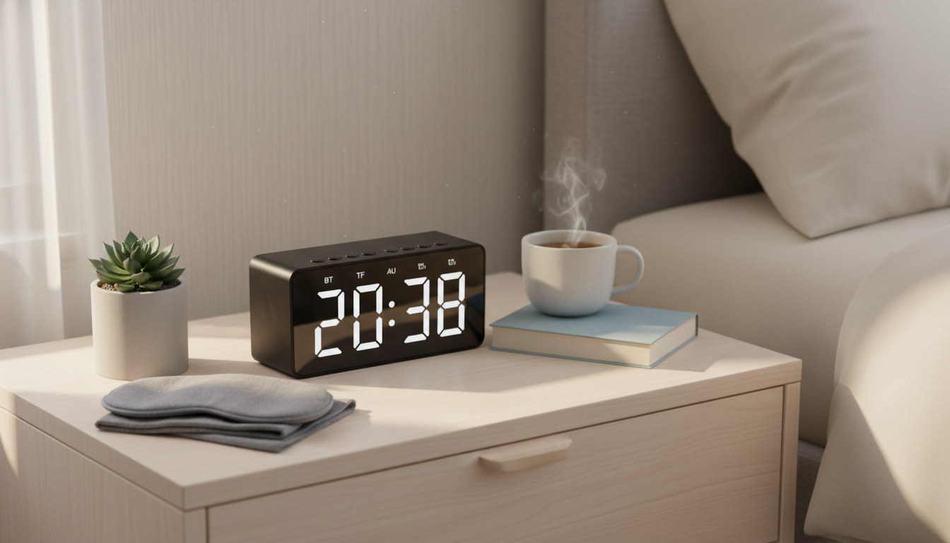 Wireless Alarm Clock Speaker for a Tidy, Calmer Bedside