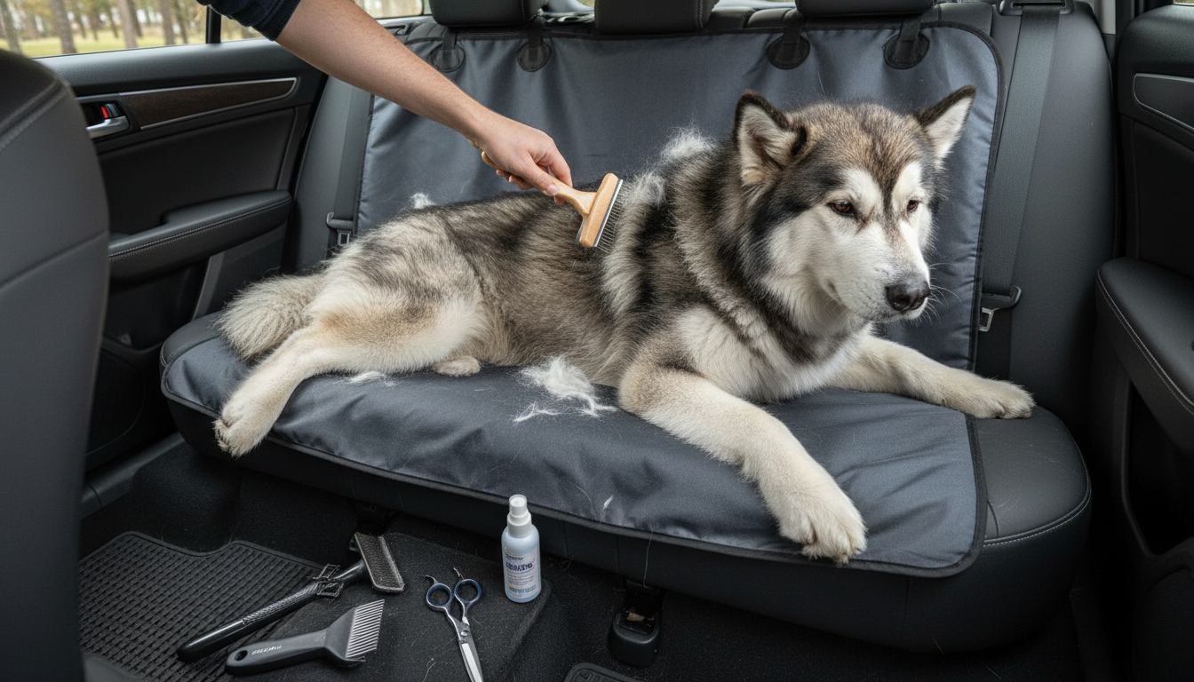 Grooming a Double-Coated Dog: Safe Frequency & Tools