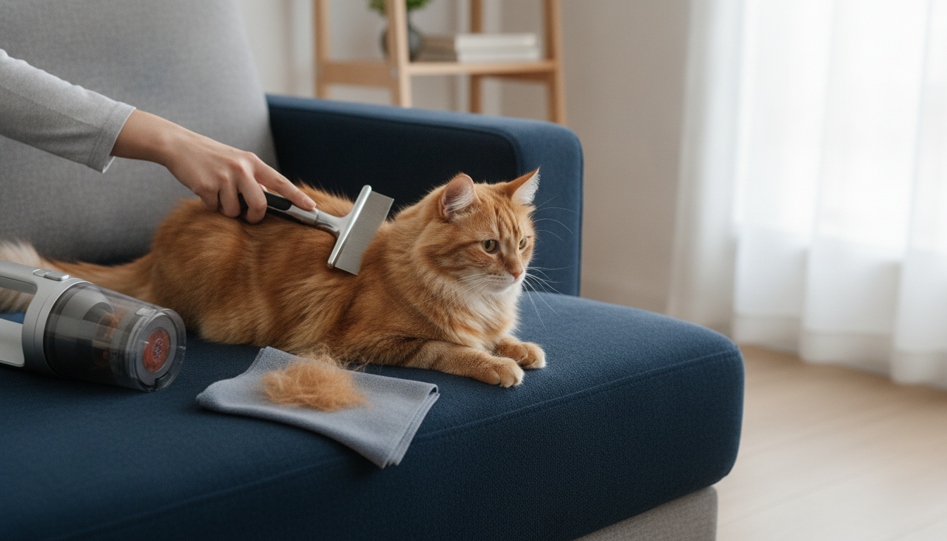 Reduce Cat Hair at Home: Daily Cleaning & Grooming Tips