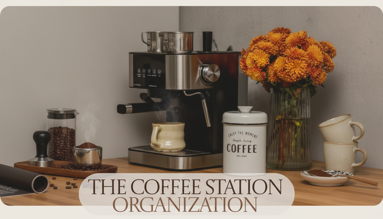 Kitchen Coffee Station Setup: Layout, Tools, and Tips
