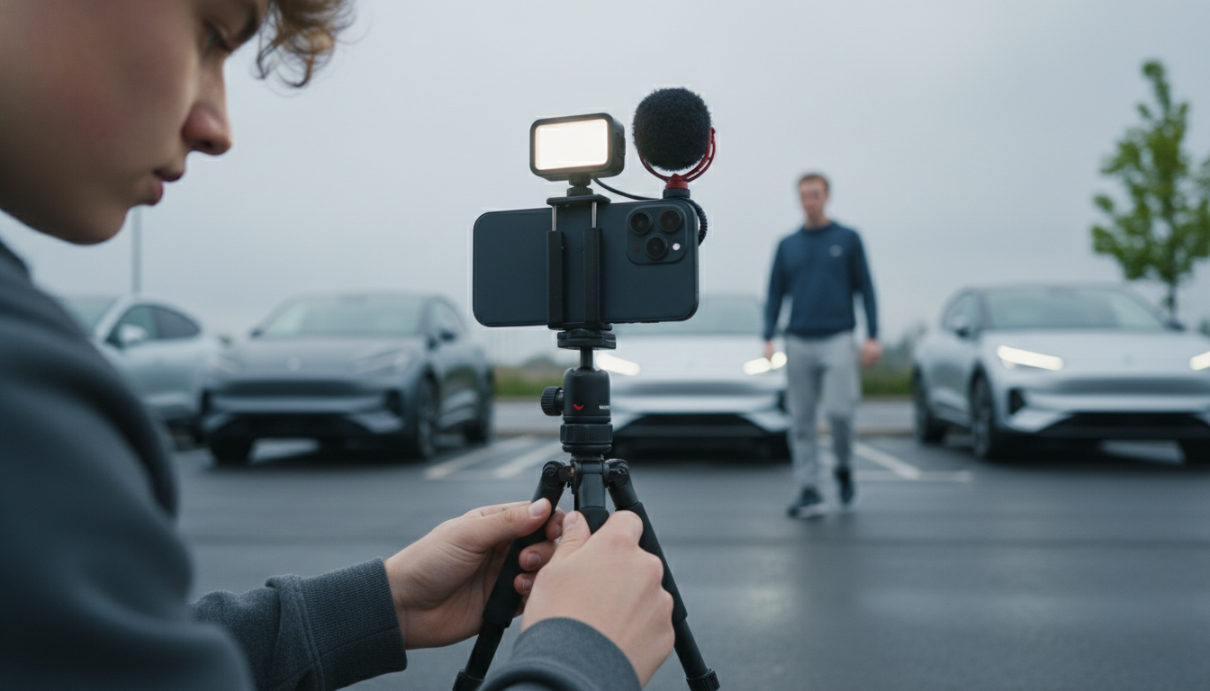 Phone Vlogging Tripod Kit Checklist for iPhone & Samsung