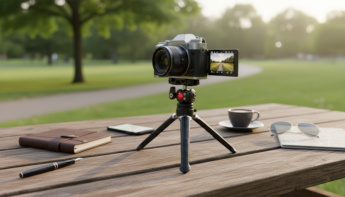 360° Ball Head Tripod: Stop Phone Drift While Recording
