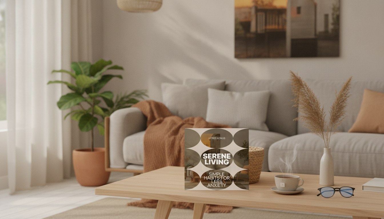Calm at Home: Simple Daily Anchors for Less Anxiety