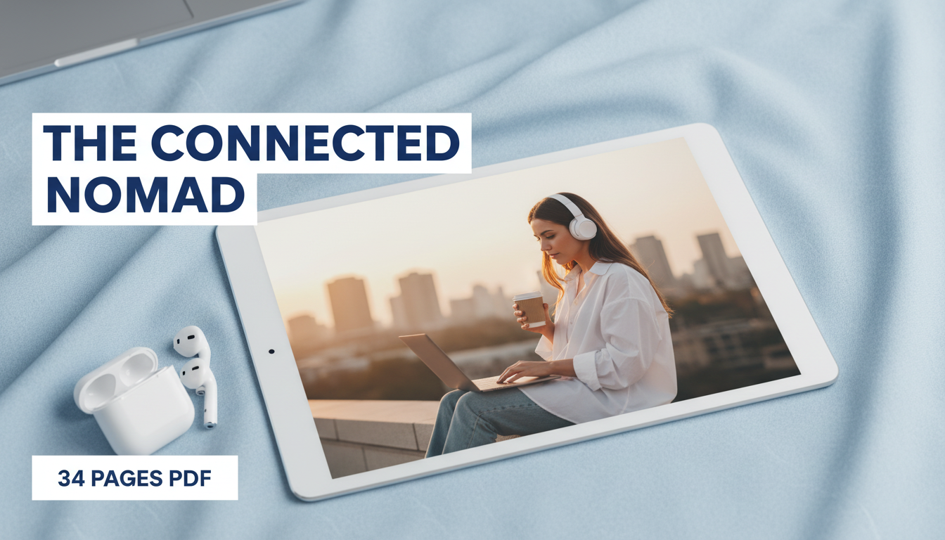 Connected Nomad Networking System for Remote Work