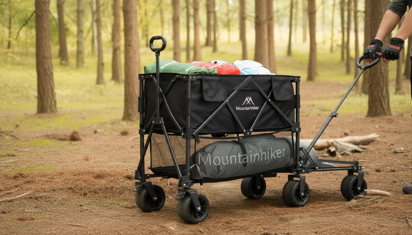 Folding Outdoor Camping Cart: Wheels, Capacity & Tips
