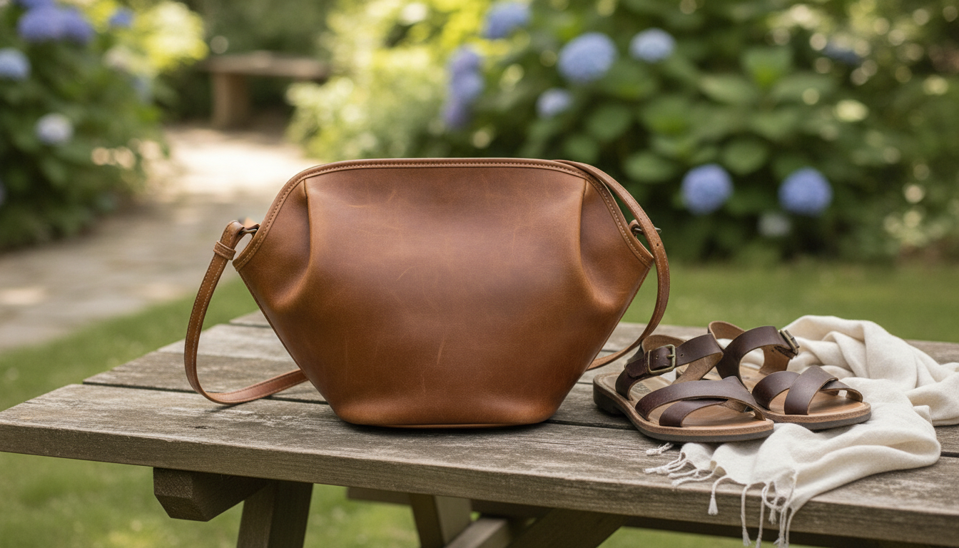 Vintage Leather Shell Crossbody Bag: Fit, Comfort & Care