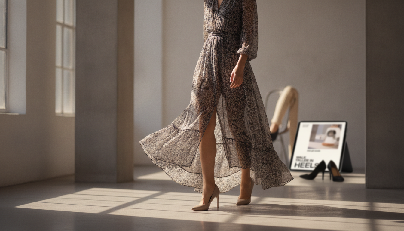 How to Walk Confidently in Heels: Posture & Balance