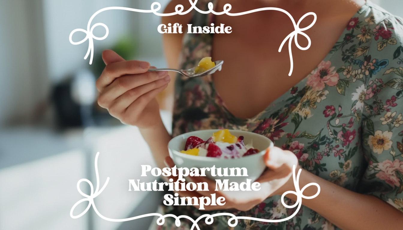 Easy Postpartum Snacks for Energy During Newborn Care