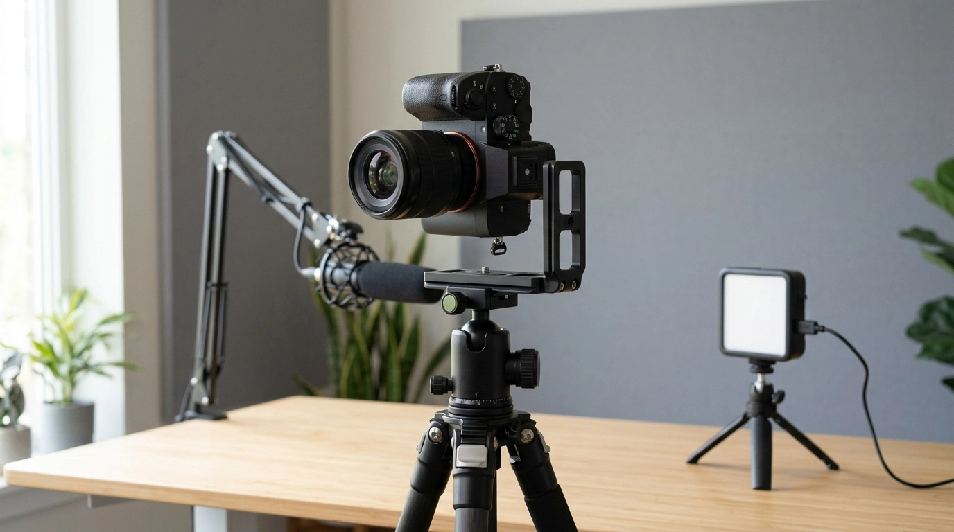 L Bracket Quick Release Plate for Vertical Video (1/4")