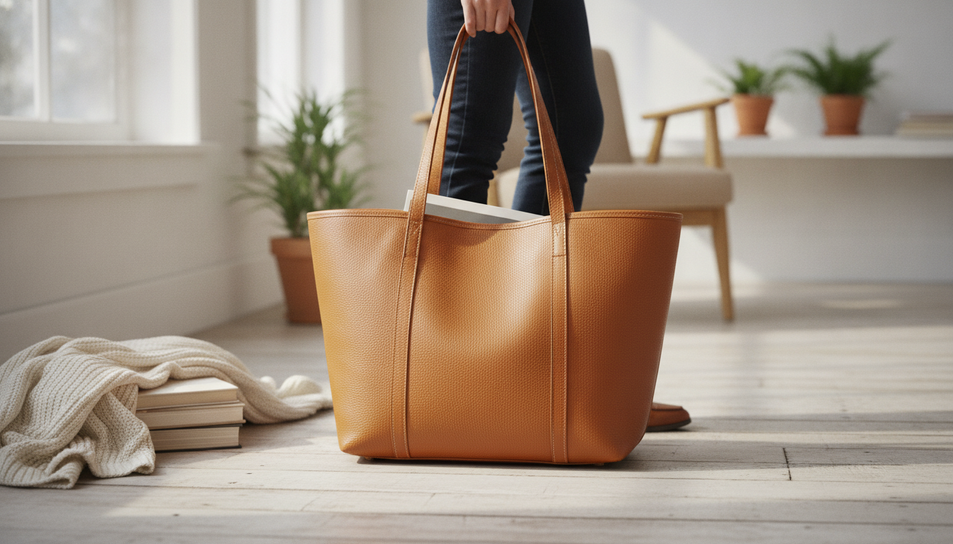 Large Cowhide Tote for Women: Roomy, Durable, Polished