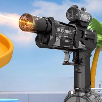 Strongest Electric Water Gun: Range, Flow Rate & Power